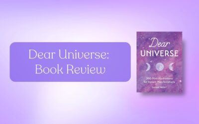 Book Review: Dear Universe by Sarah Prout