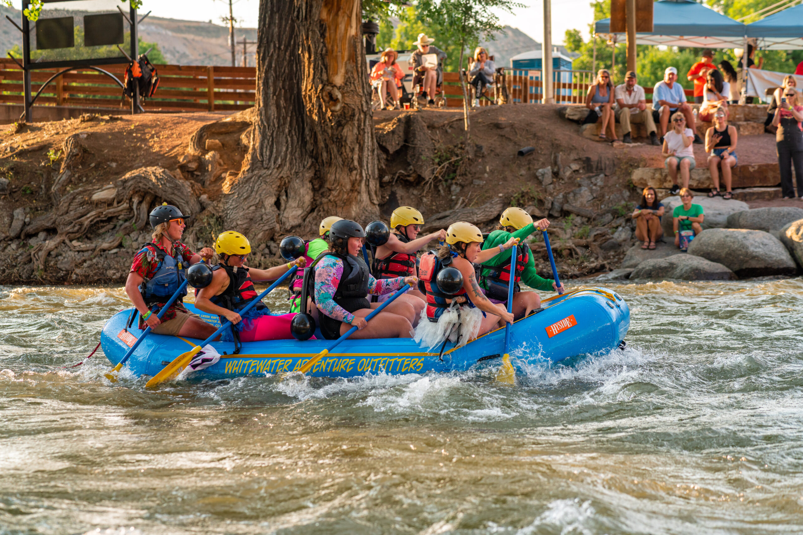 Getting Wet in the Royal Gorge