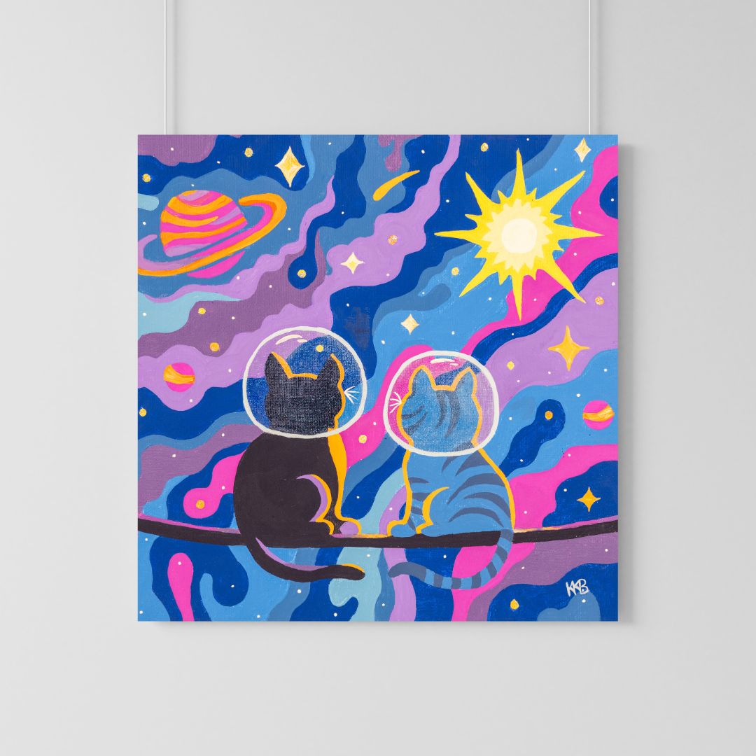 Astro Cats by Kelly K. Branyik